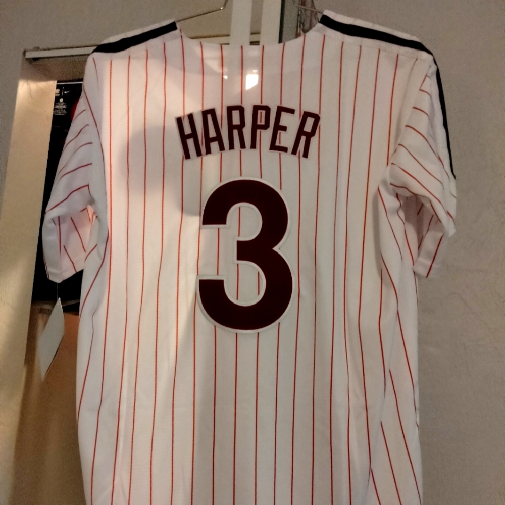 MLB Phillies Harper Jersey